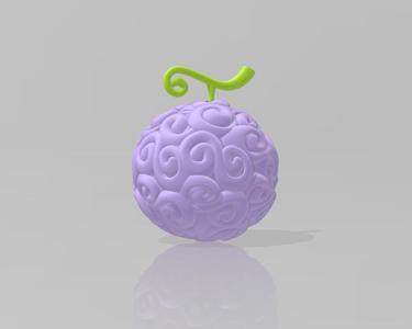Devil Fruit Gomu Gomu keychain