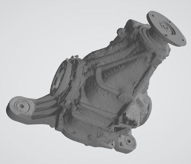 BMW E36 Rear Differential 3D scan