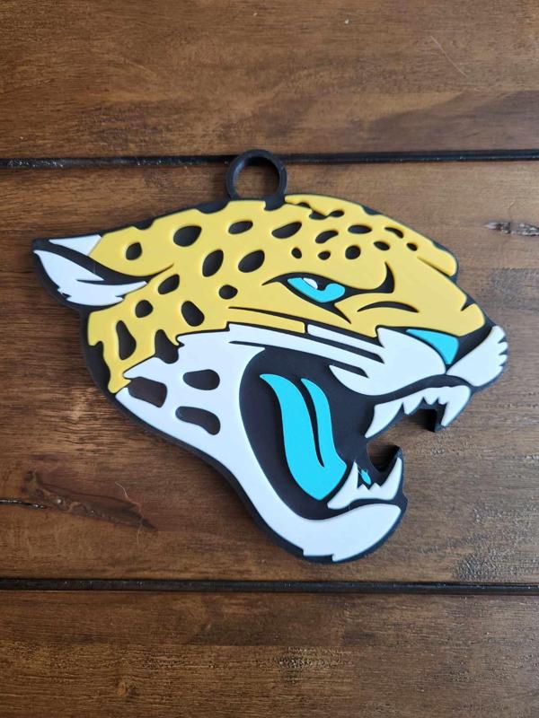 Jacksonville Jaguars Over-Sized Necklace Logo