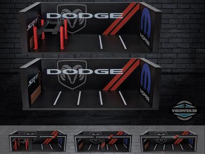 Dodge/Mopar 1:64 Garage Diorama