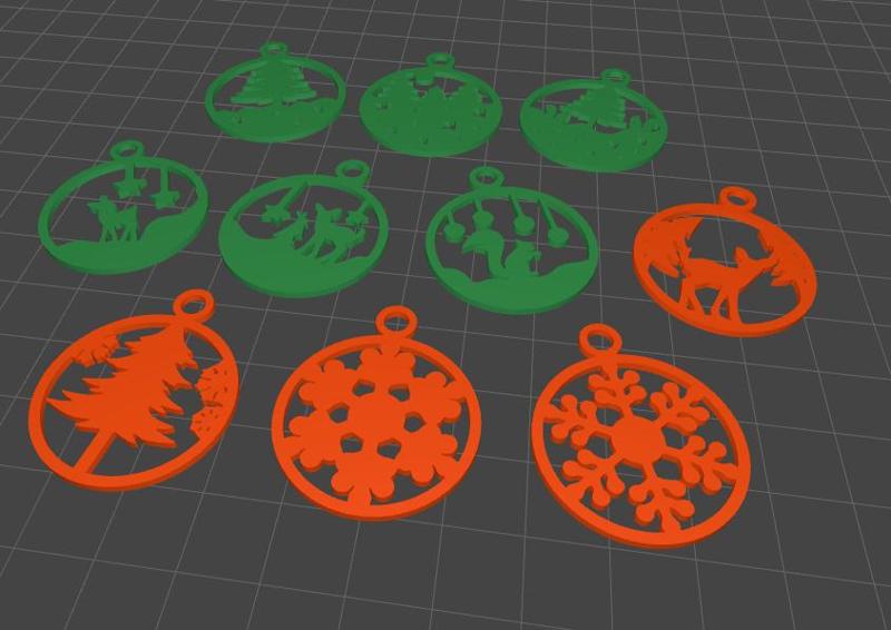 Christmas Spheres pack 1