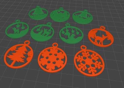 Christmas Spheres pack 1