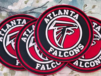 Falcons coasters