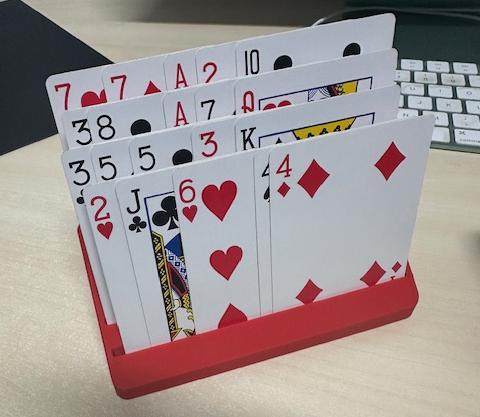 burraco playing card holder