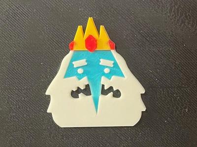 Adventure Time Ice King Badge