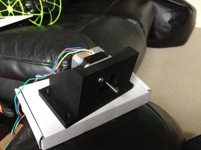 NEMA 17 Stepper Motor Mount 90 Degree Mount