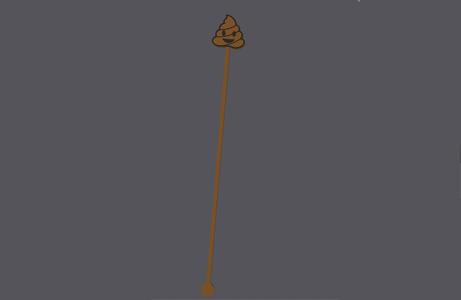 Smiling Poo - Cocktailsticks