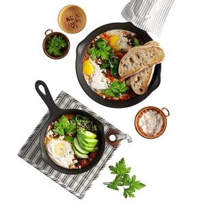 Shakshuka with Spinach and Harissa