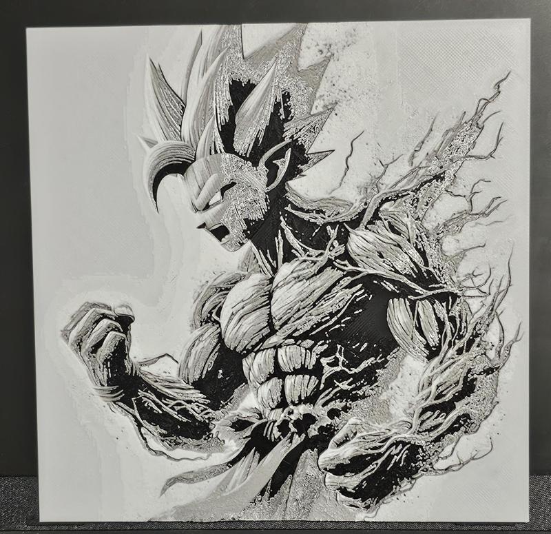 Groot X DBZ hue forge 4 colors