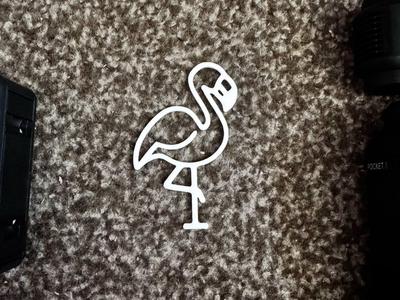 Flamingo Animal Wall Decoration