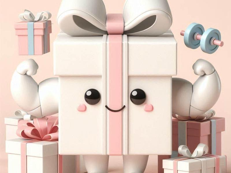 Christmas gift man (standing)