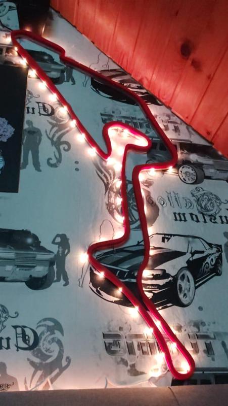 Nürburgring GP Decor walllight