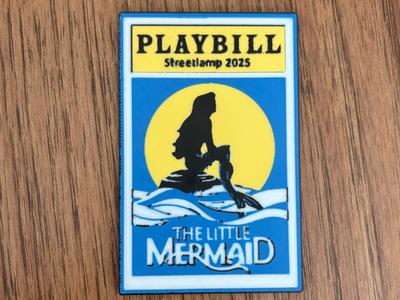 Little Mermaid Playbill Magnet