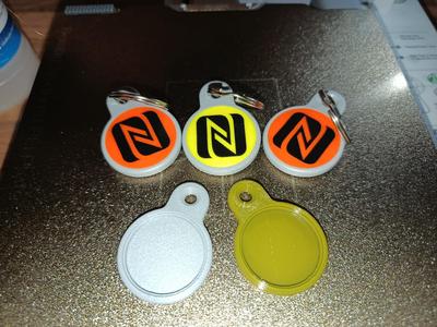 NFC Tag / Keychain / SOS / Rescue / Key ring