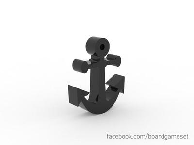 Anchor Meeple Token for Board Games