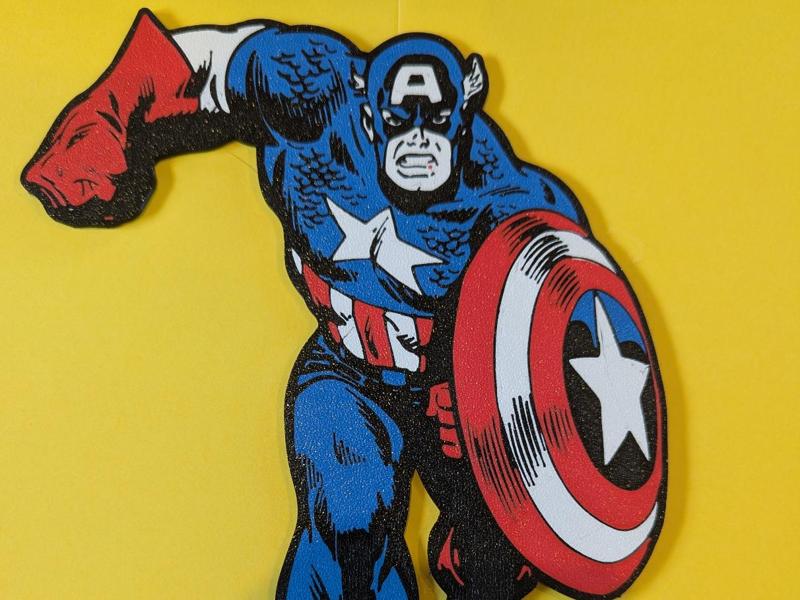 Captain America Wall Art