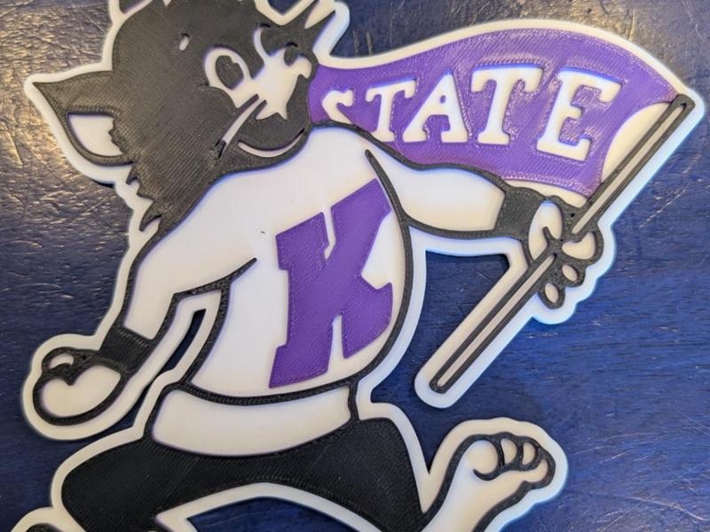 Big Eight era Kansas State Logo