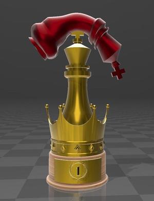 CHESS TROPHY - TROFEO DE AJEDREZ - CHESS TROPHY