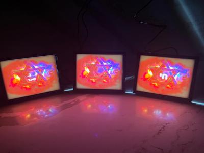Star of David Color Lithophane