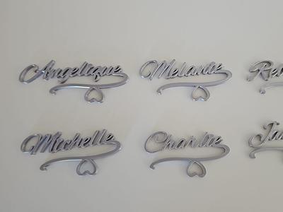 Angelique, Melanie, Rebecca, Janine, Charlie, Michelle