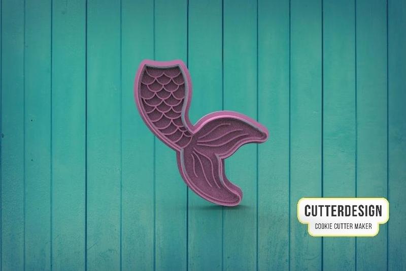 Mermaid Tail Mermaid Tail Cookie cutter