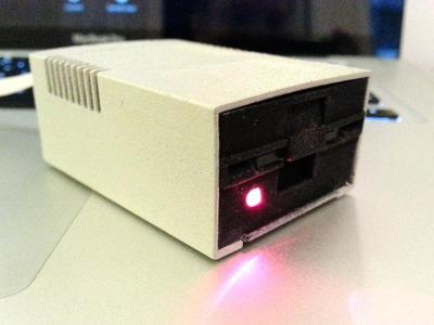 Apple Disk II SD Card reader case.
