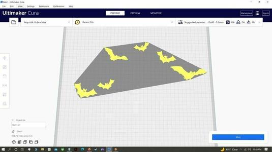 2D Silhouette/Stencil Bats