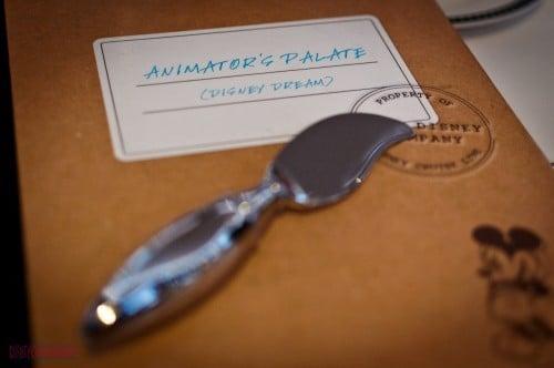 Disney Animator's Palate Restaurant Paintbrush Butter Knife