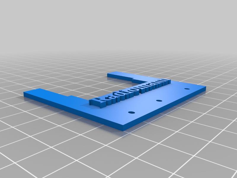 KOSMOS Jubiläums Radiomann Spulenhalter und Spulenkörper - KOSMOS anniversary Radiomann coil holder and coil former