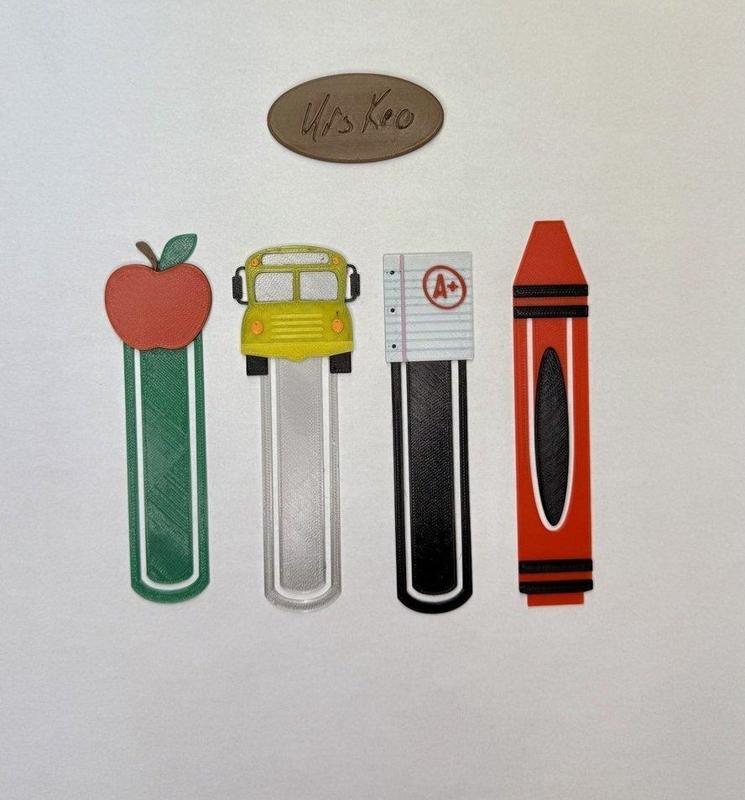 Back To School Bookmark Set