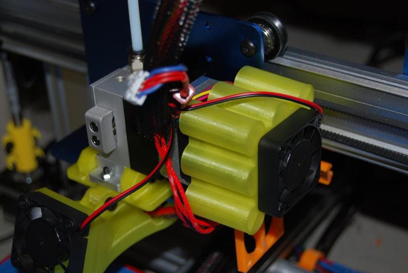 Bulldog Extruder Lite/XL Fan Mount