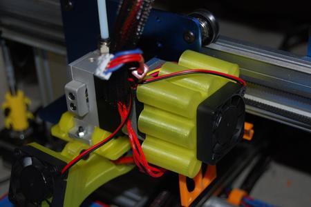 Bulldog Extruder Lite/XL Fan Mount