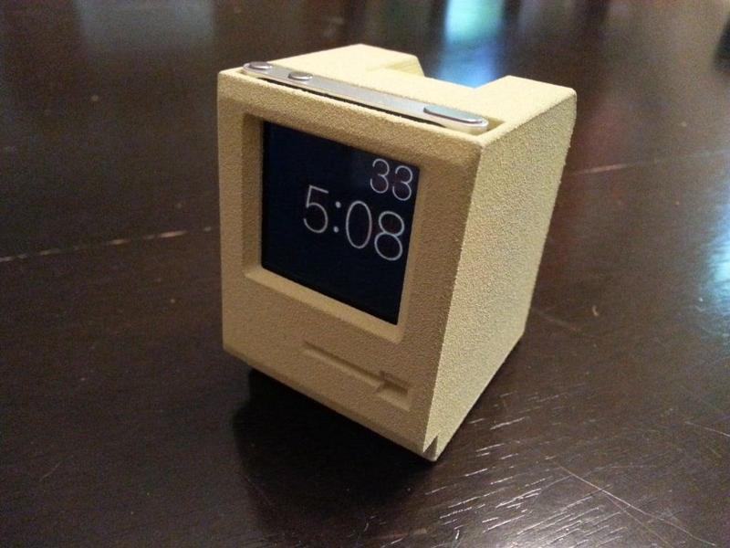 Classic Mac iPod Nano Dock