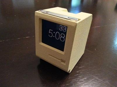 Classic Mac iPod Nano Dock