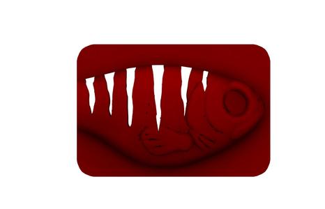 Lure Stencil - Plopper Tractors (perch)