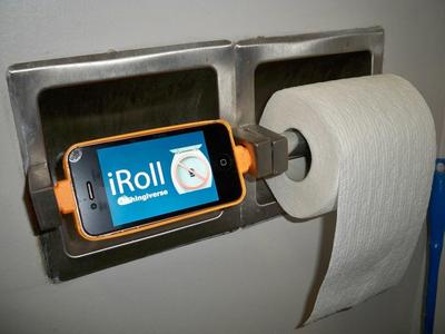 iRoll - Flush Prevention for Your Essential Reading Material