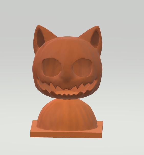 Pumpkin Cat