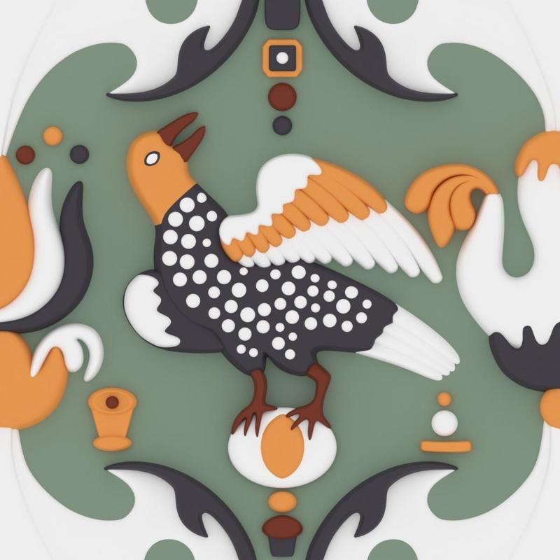 ORNAMENT TILE CARVING MOLDING DECORATION CNC