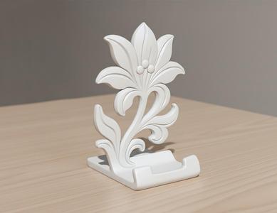 Floral Ornament 3D Printable 3D print model
