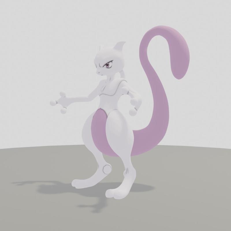 #150 - Pokémon - Mewtwo - Gen 1