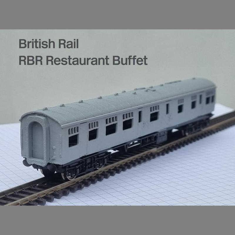 British Rail Mk1 RBR Restaurant Buffet 16xx