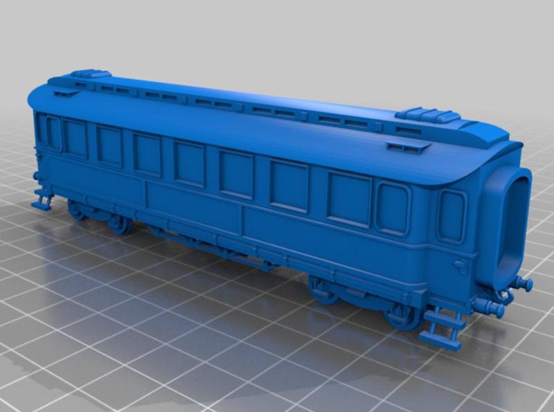 DRG 4-Axle Coach 'Schürtzenwagen'