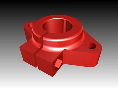 SHF-16 linear shaft support