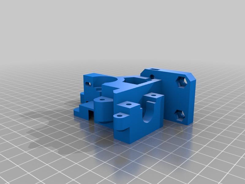 Prusa I3 Rework BODY-EXTRUDEUR-WADE-1.75mm for E3D-V6