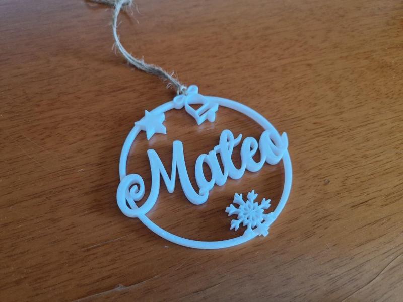 Christmas ornament Mateo