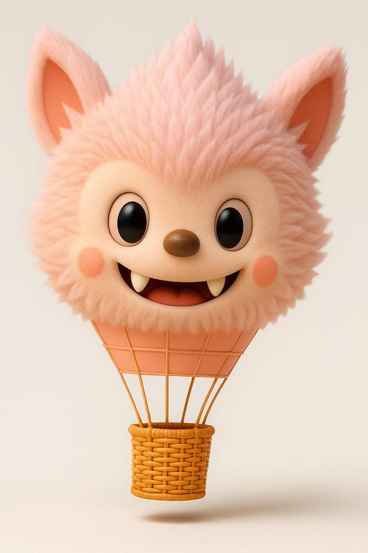 Labubu Hot Air Balloon