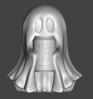 Ghost with Diet Coca-Cola