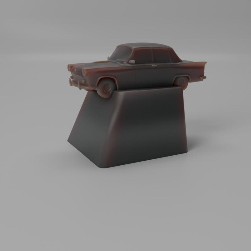 Flying Car Keycap – Inspired by Arthur Weasley’s Ford Anglia – 3D Printable STL
