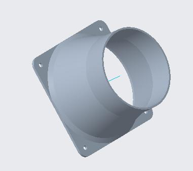 Antminer Inlet/Exhaust Shroud Individual - 100mm