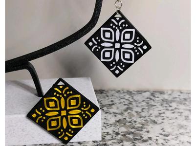 modern earrings no.2